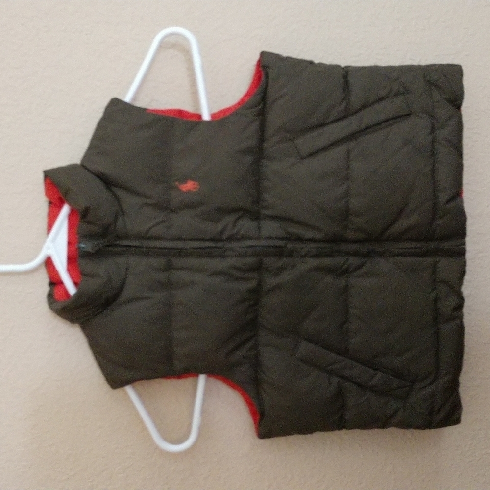 Polo by Ralph Lauren Kids Reversible Puffy Vest Size 2T